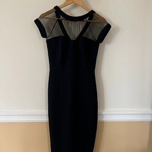 Maggy London Illusion Dress